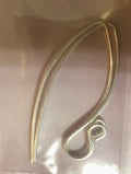 C3 SS 21ga marque ear wires with swan loop
