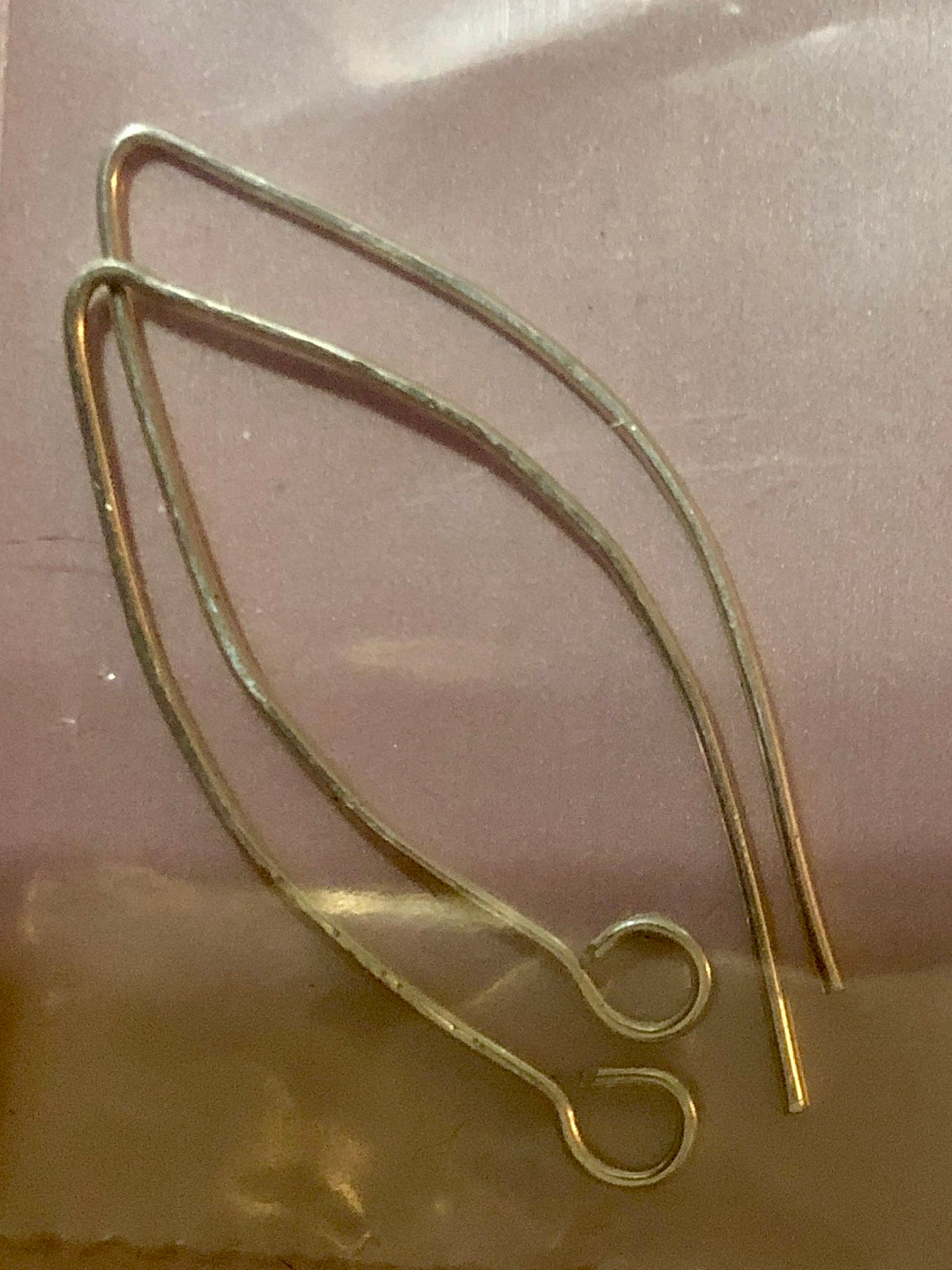 C1  SS 21ga Marque shaped ear wires