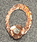 N23  Mixed metal ‘Oh Flower’ Pendant