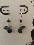 E51 The Harvest Collection: ‘Apples at Harvest Time’ SS Garnet Earrings