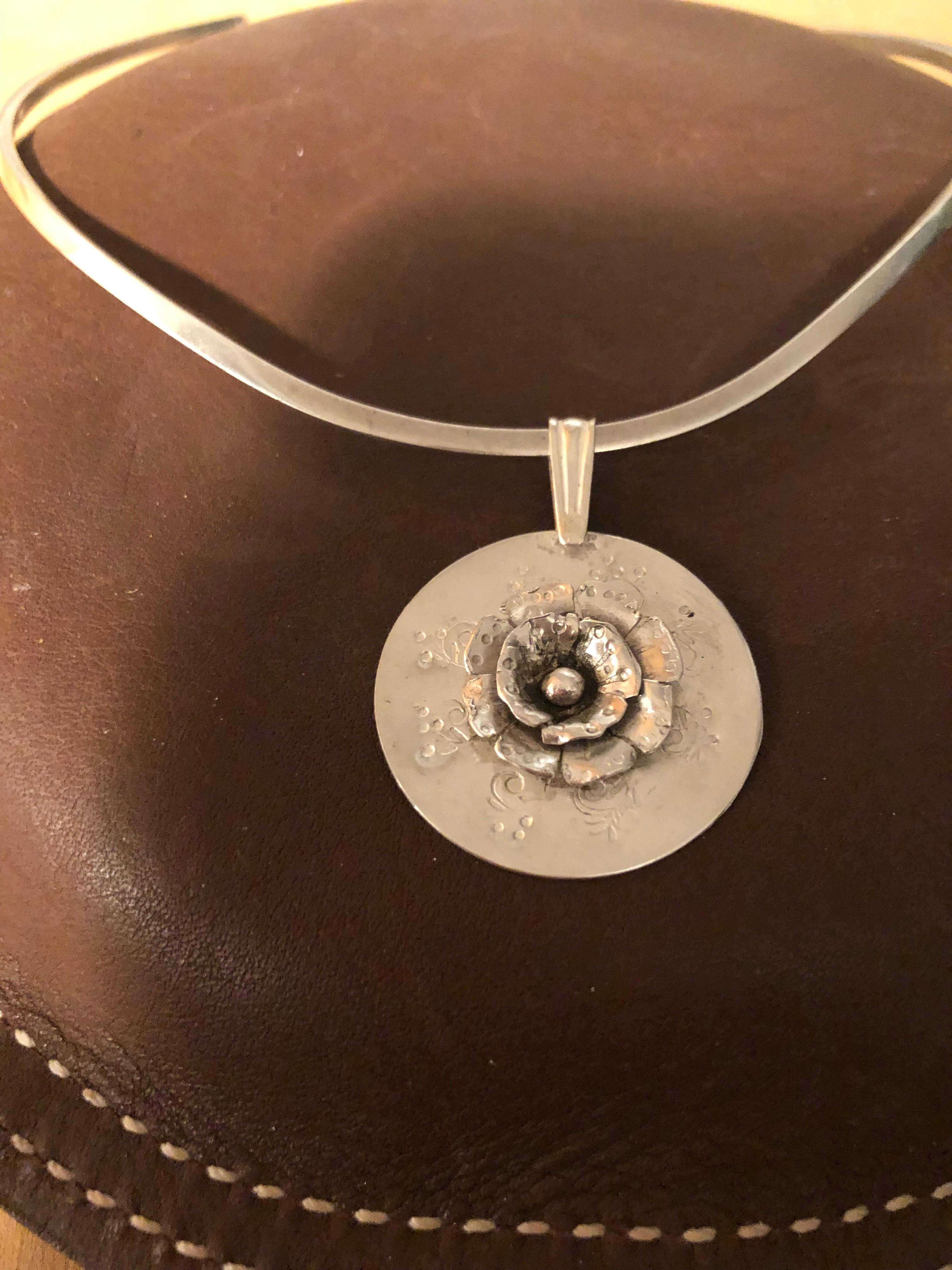 N18 Blooming Medallion Necklace