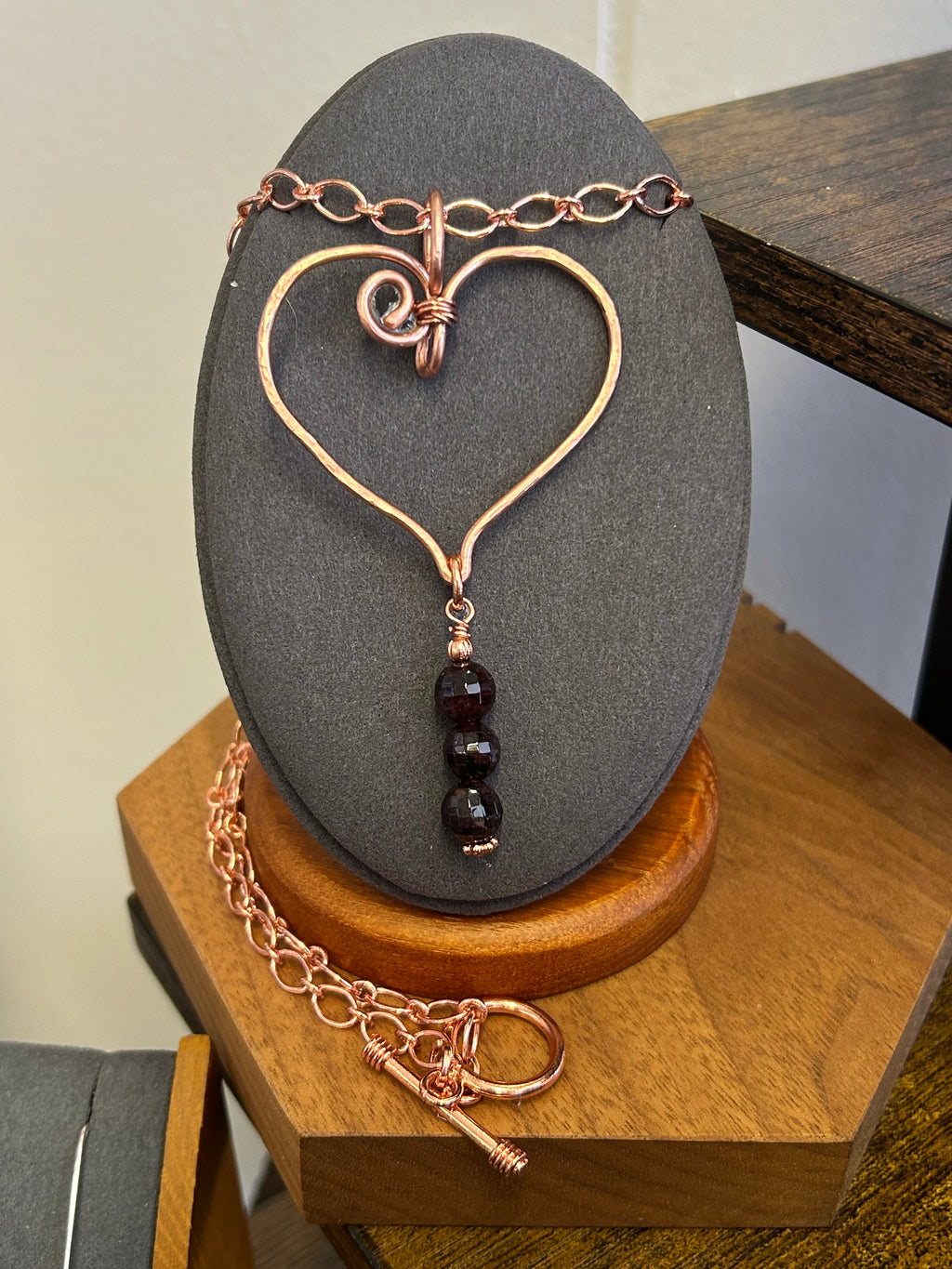 N31  Crimson Copper Heart