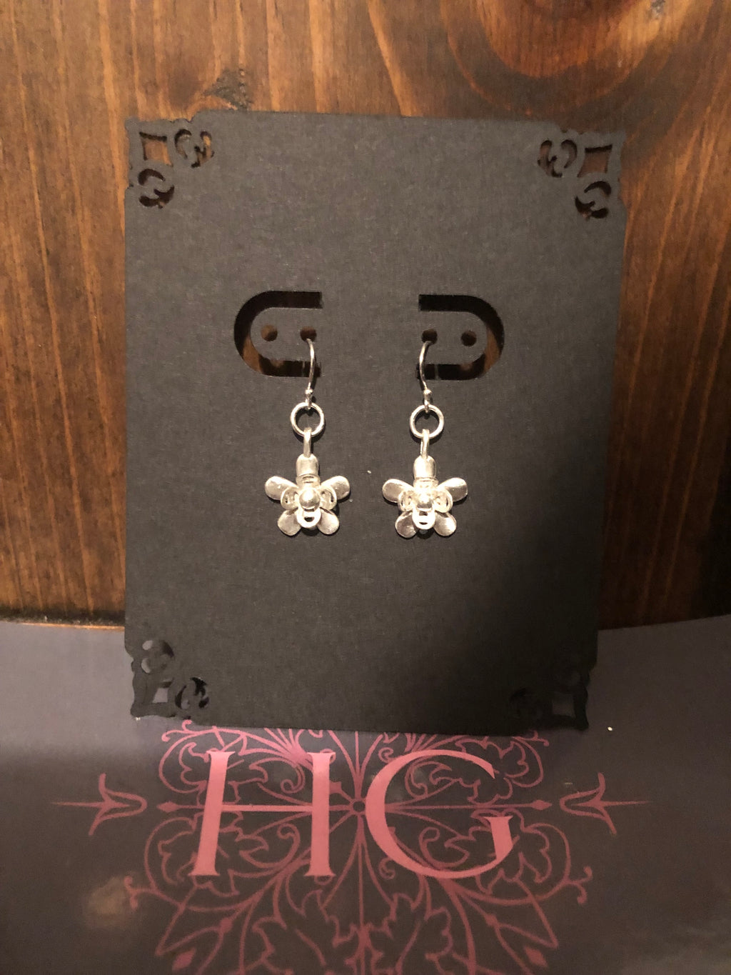 E70A SS Daffodil Earrings
