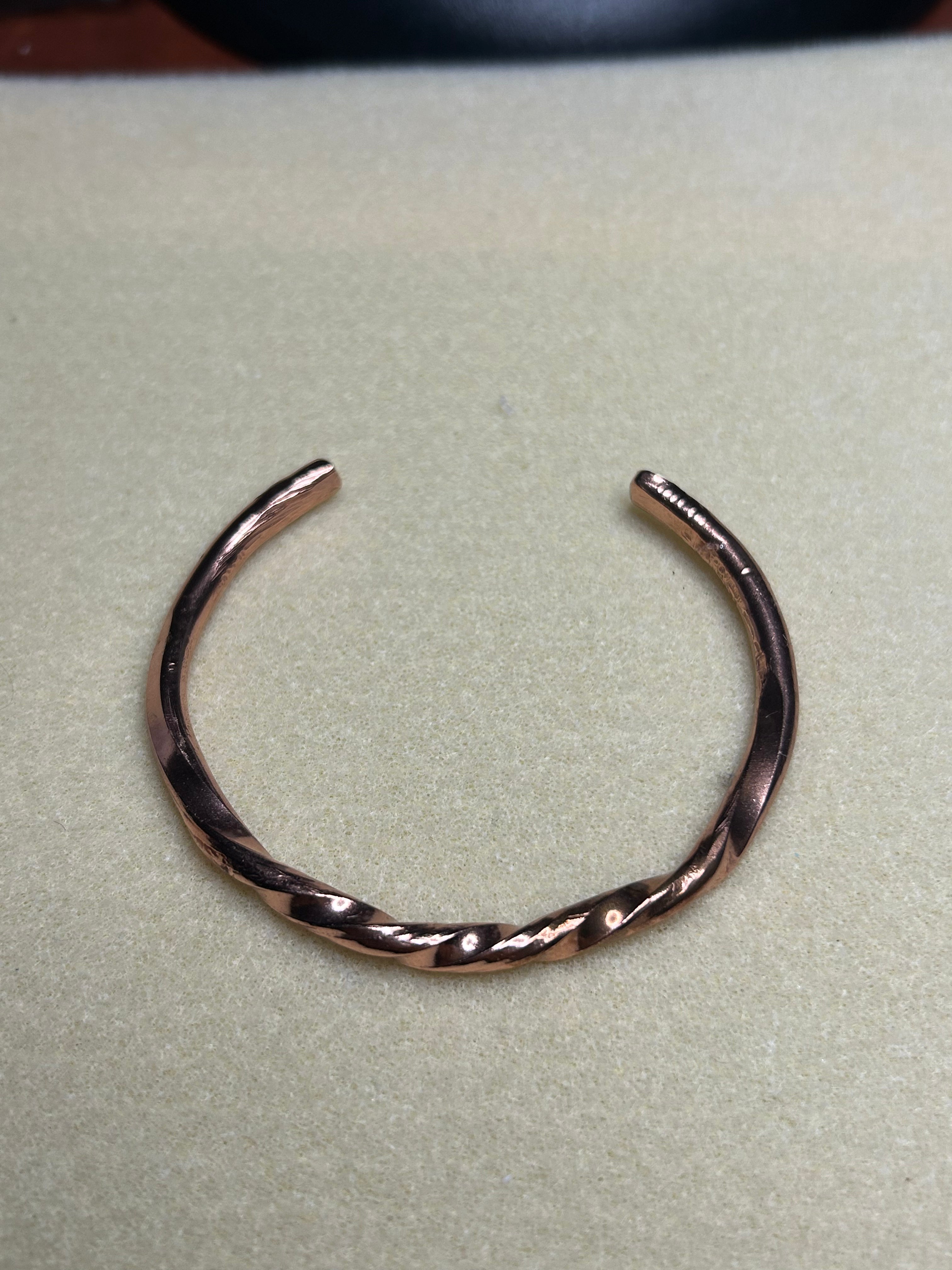 Copper ‘Twist it’ Bracelet