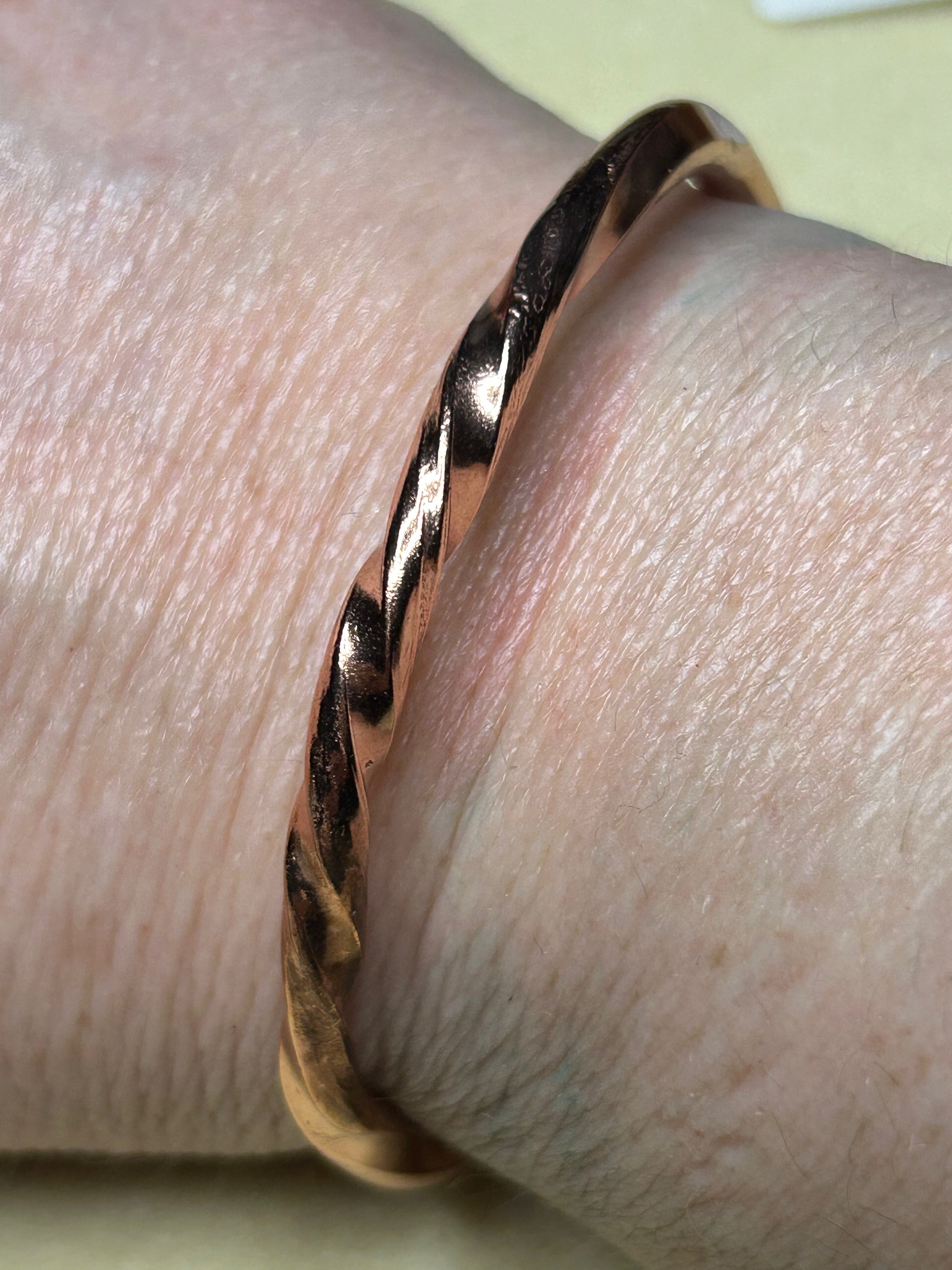 Copper ‘Twist it’ Bracelet