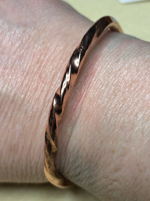 Copper ‘Twist it’ Bracelet